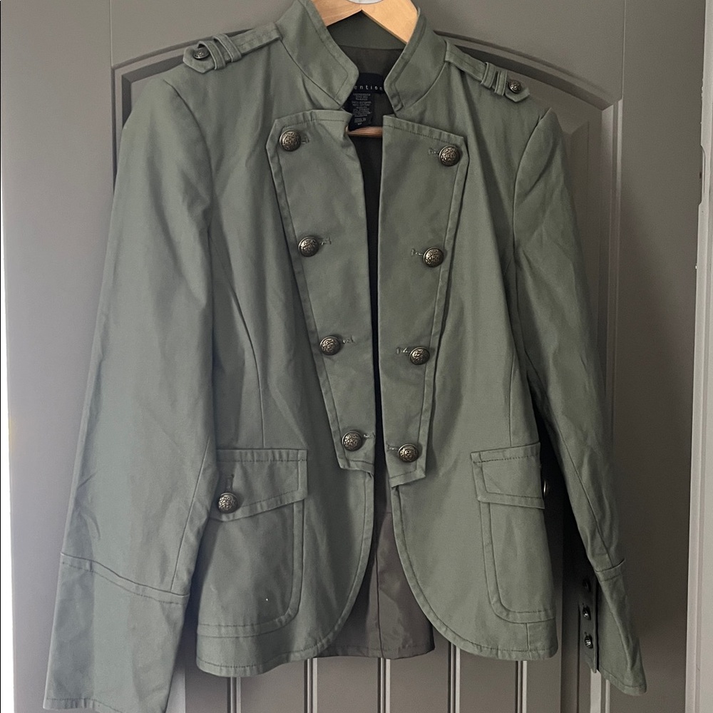Attention Olive Green Jacket